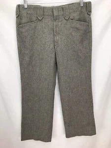 Pantalones grises Pendleton High Grade Western Wear para hombre 36x27 100 % lana virgen - Imagen 1 de 13