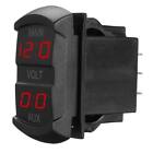 10-60V Led Digital Main Aux Dual Car Voltmeter Voltage Gauge Battery Monitor