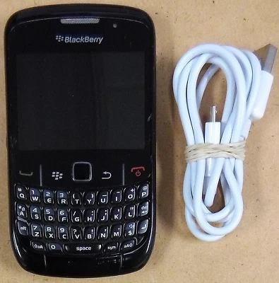 BlackBerry Curve 2 II 8530 - Black ( Boost Mobile ) Very Rare CDMA Smartphone - Image 1 of 3