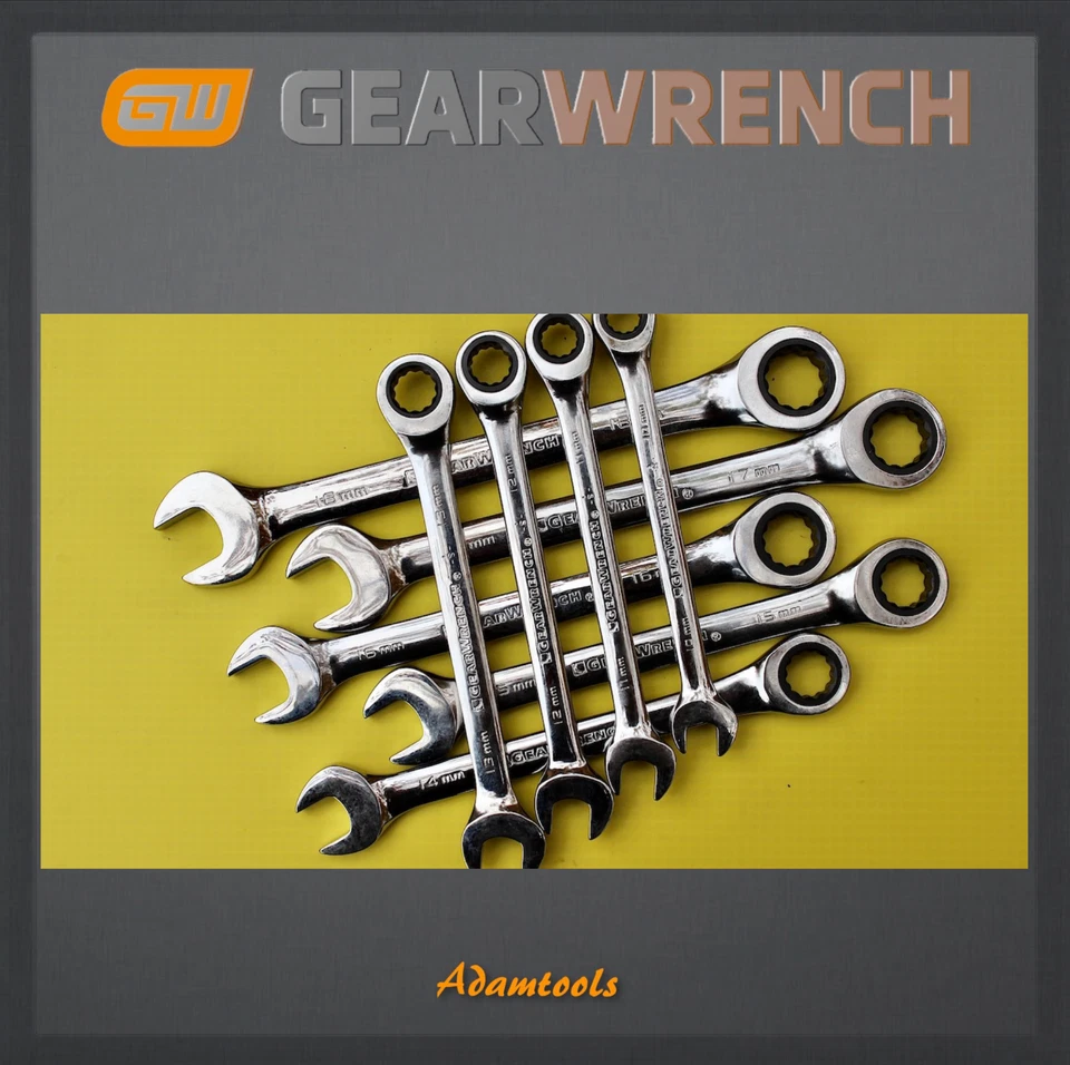 GearWrench Ratcheting Metric Combination Spanner, Choose - image 1 of 1