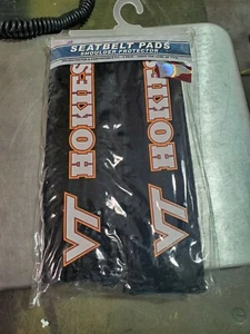 Virginia Tech Hokies Pair Seatbelt Covers - Picture 1 of 3