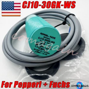 New In Box Proximity Sensor Switch 20-253VAC For PEPPERL+FUCHS CJ10-30GK-WS - Picture 1 of 6