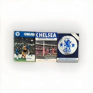 Bundle of Three Chelsea Home Programmes from the 1970’s Various Cond Free UK P&P - Picture 1 of 2