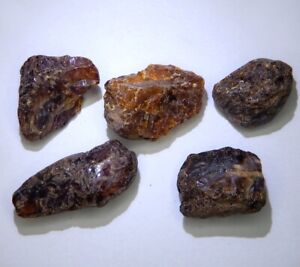 83ct Blue Amber Sumatra Indonesia Natural Mined Unheated Rough Raw Fluorescent