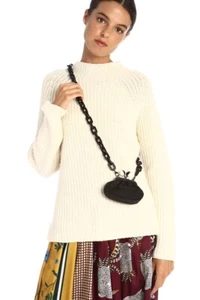 Damen Mini-Clutch aus Satin von  Weekend Max Mara Farbe: Schwartz  NP :109 - Bild 1 von 7