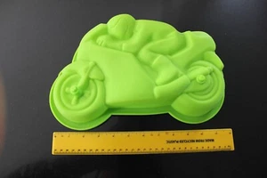 Motorrad Motorrad Silikonform Kuchen Geburtstagsfeier TT Racing Trophy - Bild 1 von 9
