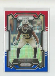2023 Panini Prizm ISAIAH FOSKEY Red White and Blue Prizm - Picture 1 of 1