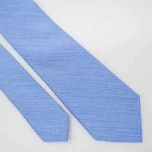 Express Sky Blue Heather Skinny Silk Tie - Picture 1 of 6
