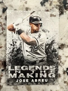 2018 TOPPS SERIES 2 LEGENDS IN MAKING INSERT CARD WHITE SOX JOSE ABREU #LITM-8 - Picture 1 of 1