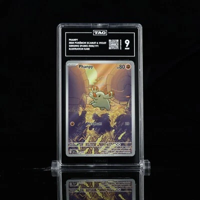 TAG 9 Phanpy 205/191 Sv08: Surging Sparks Holo pokemon free shipping - Image 1 of 2