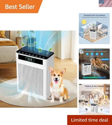 Purificador de aire Whisper-Siet con cerradura para niños - Cubre habitaciones grandes de hasta 2500 pies cuadrados Foto 1 de 4