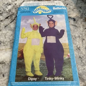 NEW Butterick TELETUBBIES Pattern 5792 Child's sz Xs- sm 2-4 Dipsy Costume - Picture 1 of 2