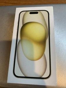 Apple iPhone 15 - 256GB - Yellow (BOOST MOBILE LOCKED) - Picture 1 of 4