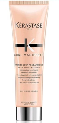 2 Kerastase Curl Manifesto Creme De Jour Fondamentale 5.1oz 150ml Botella Nuevo Foto 1 de 4