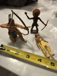 Schleich 3 Stück American Frontier Natur Indianer 3 verschiedene - Bild 1 von 5