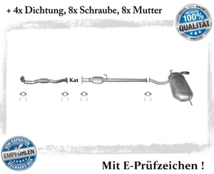 Auspuffanlage Hyundai Tucson 2.0 104KW Bj.04-08 AWD Auspuff Dichtung - Bild 1 von 5