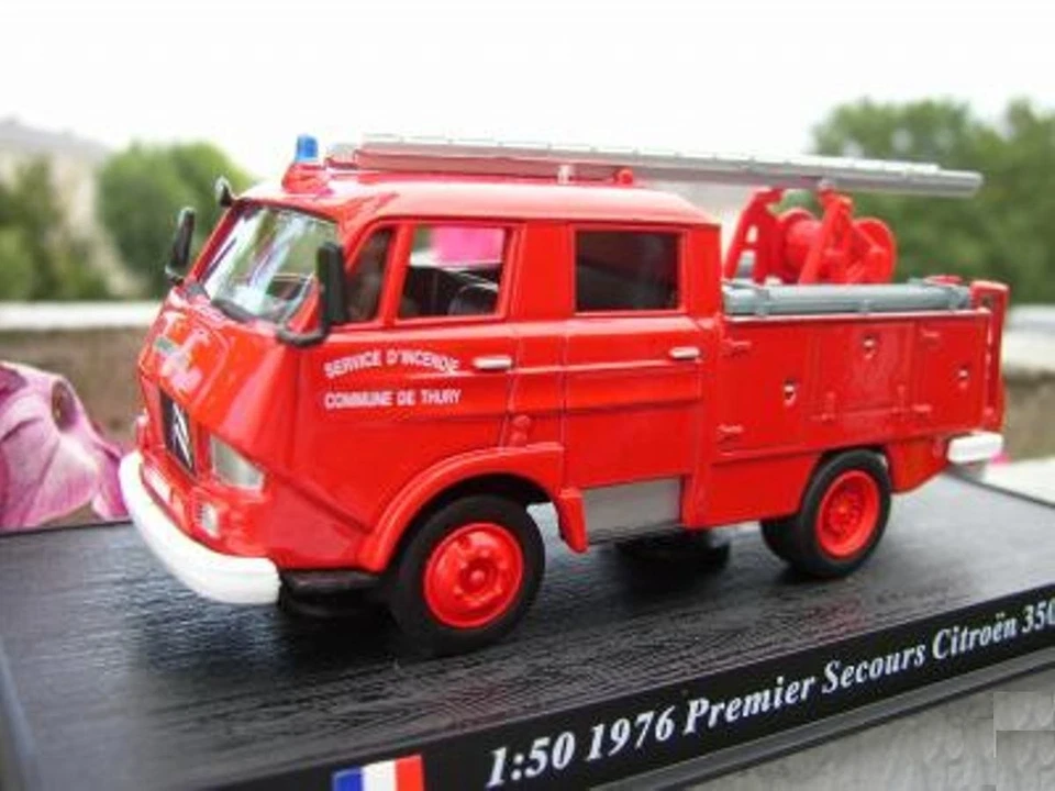 Camion Citroën 350 Belphegor 1976 1Er Soccorso Thury Delprado 1/50 Pompieri FIRE - Immagine 1 di 1