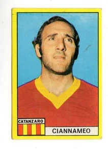 CALCIO FIGURINA CALCIATORI EDIS 1971-72 CIANNAMEO CATANZARO NUOVA CON VELINA - Picture 1 of 1