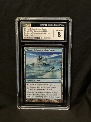 Oboro, Palace in the Clouds FOIL Savior's of Kamigawa NM/MINT CGC (5016) Gr8 MTG - Image 1 of 3