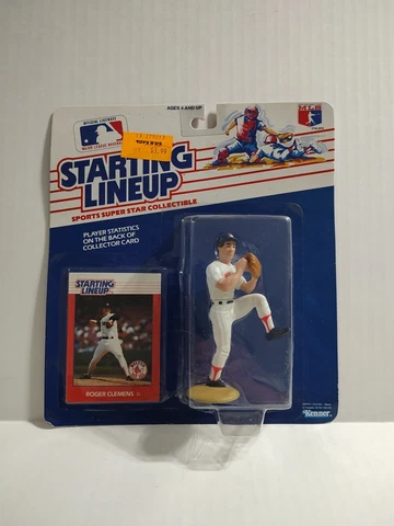 1988 Starting Lineup Roger Clemens Boston Red Sox Figurine Collectors EditionNew Cover