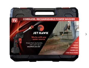 Jet Hawk – Portable Cordless High-Pressure Washer -As Seen On TV- Use Any Water - Picture 1 of 5