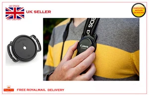 Lens Cap Holder Buckle Keeper for Canon Sony Pentax Nikon 82mm 72mm 77mm UKStock - Picture 1 of 3