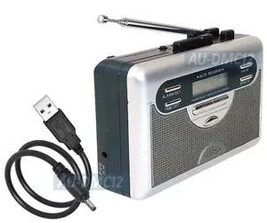 Premium AM FM Radio Recorder Cassette Player Loud Speaker LED Clock Timer - Picture 1 of 10
