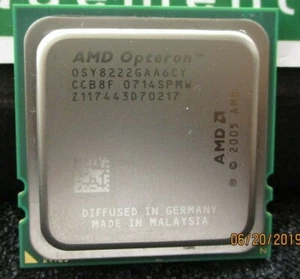 AMD OSY8222GAA6CY - AMD Opteron 8222 SE Dual Core 3.00GHz 2MB L2 Cache Socket F - Picture 1 of 4
