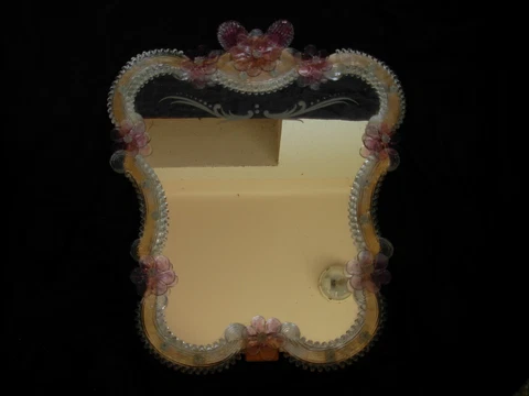 VINTAGE ITALIAN MURANO TABLE,WALL MIRROR,1950s YEARS Cover