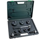 Blechlocher Set Lochstanze Lochschneider Lochbohrer mit Ratsche Loch CC60J 00241