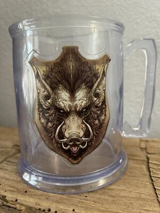 Warner Bros Harry Potter Wizarding World Hogs Head Clear Mug Universal Studios - Picture 1 of 7