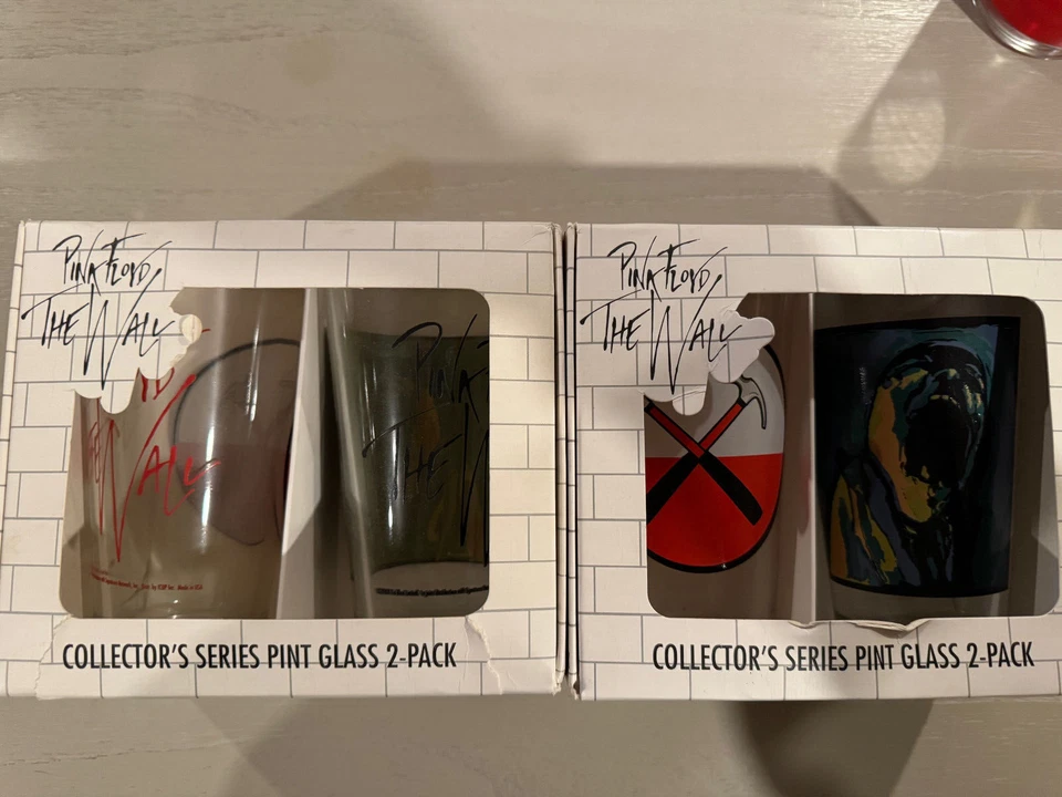 PINK FLOYD THE WALL COLECCIONISTAS SERIE VASOS DE PINTA 4 Foto 1 de 1