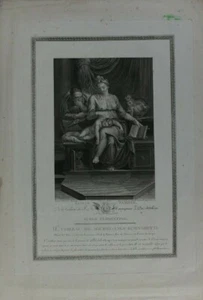 Pierre Giullaume Alexandre Beljambe Sainte Famille Kupferstich Nach Michelangelo - Bild 1 von 6