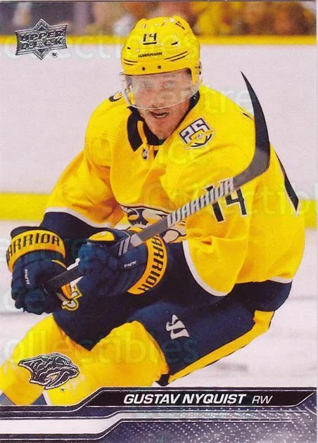 2023-24 Upper Deck #579 Gustav Nyquist - Image 1 of 1