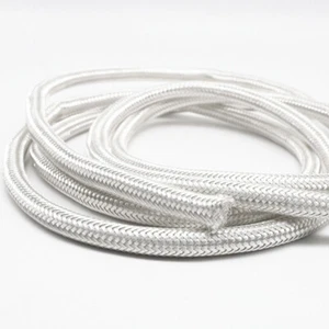 Protector de blindaje de cable de cobre plateado de 1 m con funda trenzada con cable de audio - Imagen 1 de 3