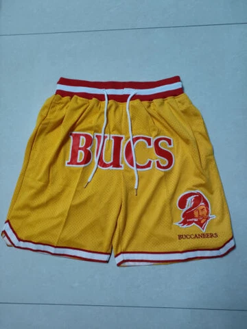 HOT Tampa Bay Buccaneers National Football League Men Yellow Shorts Size:S-3XL Cover