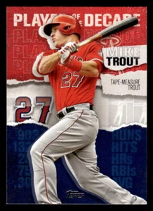 Tarjeta de béisbol Topps Mike Trout 2020 #MT-13 de los Angelinos de Los Ángeles - Imagen 1 de 2