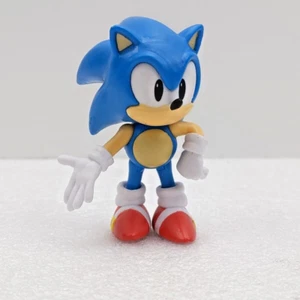 Sonic the Hedgehog, 2.5" CLASSIC SONIC Figure, Jakks w/ "bonus" Tails - LOOK! - Picture 1 of 12