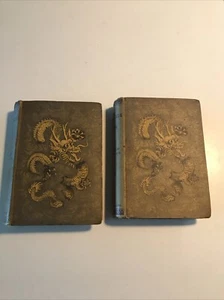 Wanderings In China 1886 Edition Vols. 1 & 2 - Antique Two Book Set - - Picture 1 of 24