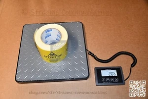 THINKSCALE Shipping Scale, 440lb/1oz Digital Heavy Duty Postal Scale LCD Display - Picture 1 of 6