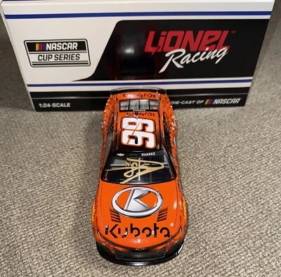 Daniel Suarez Signed 2024 Kubota Day Of The Dead 1:24 Scale NASCAR Diecast COA - Image 1 of 4