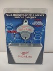 Miller High Life Wall Mount Bottle Opener & Cap Catcher - Starr X - Discontinued