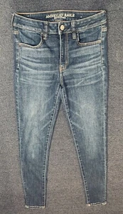 American Eagle Jeans Damen Größe 6 Super Super Stretch Denim Freizeit - Bild 1 von 6