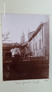 Photo ancienne snapshot 1894  H. Jeandel  Lorraine Nancy cathédrale maison 3 - Picture 1 of 2