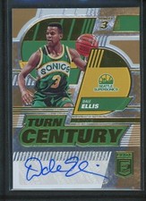 2022-23 DALE ELLIS 03/10AUTO PANINI DONRUSS ELITE TURN OF THE CENTURY AUTOGRAPHS