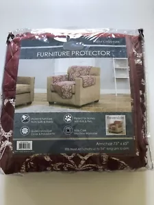 Reversible 1-seat Armchair Sofa Couch Cover Pet Dog Cats Mat Furniture Protector - Picture 1 of 10