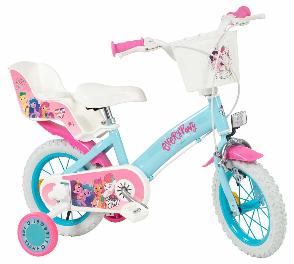  12" 12 Zoll Kinder Mädchen Fahrrad Kinderfahrrad Mädchenfahrrad Little Pony - Bild 1 von 1