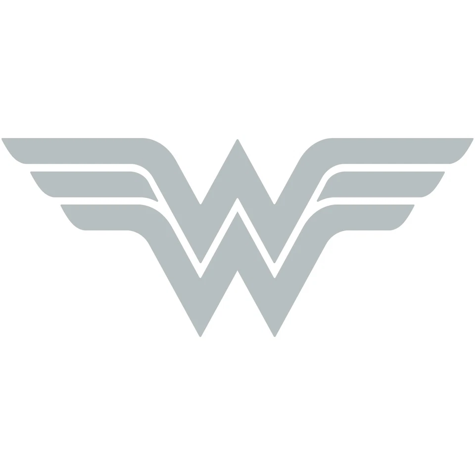 Wonder Woman WW Logo 12" Calcomanía Adhesiva Ventana Coche Laptop Diana Prince V1 Foto 1 de 1