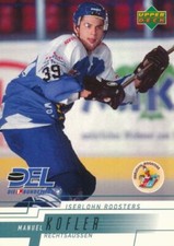 2000-01 Upper Deck LED #112 MANUAL KOFLER - Iserlohn Roosters