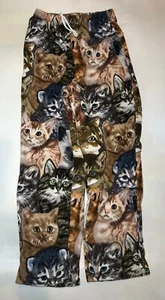 ZooFleece Cat Pants Cute Cats Kitty Meow Kitten Women's Sweats Bottoms S-3X - Picture 1 of 6